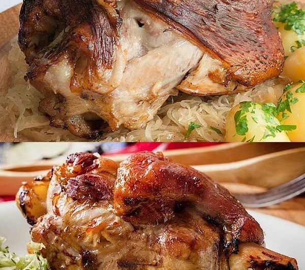 Knusprige Schweinshaxe wie vom Wirtshaus – aber selbst gemacht!