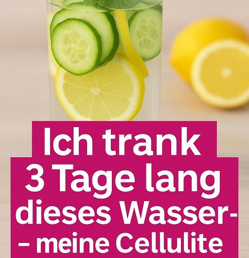 Ich trank 3 Tage lang dieses Wasser – meine Cellulite war plötzlich weg!
