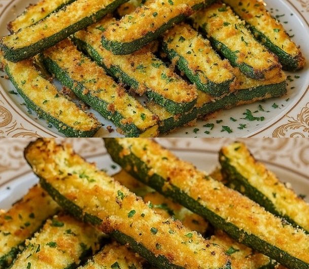 Knuspriger als echte Pommes – und dabei so gesund: Diese Zucchini-Sticks sind der Wahnsinn!