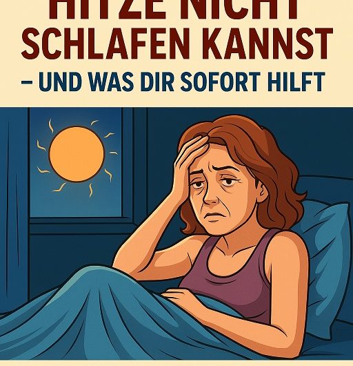 Warum du bei Hitze nicht schlafen kannst – und was die sofort hilft