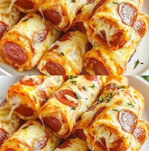 Schnell ein paar Pizzarollen backen, soooo lecker, dass ich sie jedes Wochenende mache!