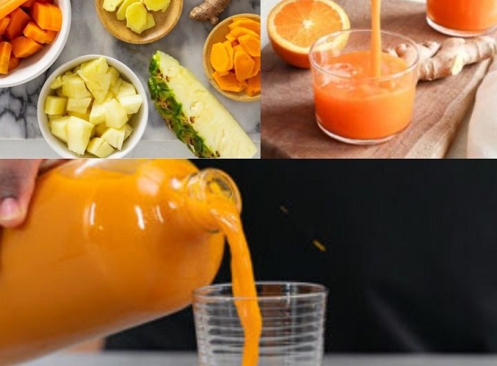 Stärken Sie Ihr Immunsystem natürlich – mit der Kraft von Ananas, Kurkuma, Karotten und Zitrone