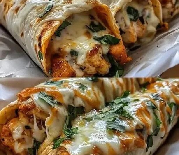 Low Carb Käse-Knoblauch-Hähnchen-Wraps – leicht, würzig und voller Geschichten