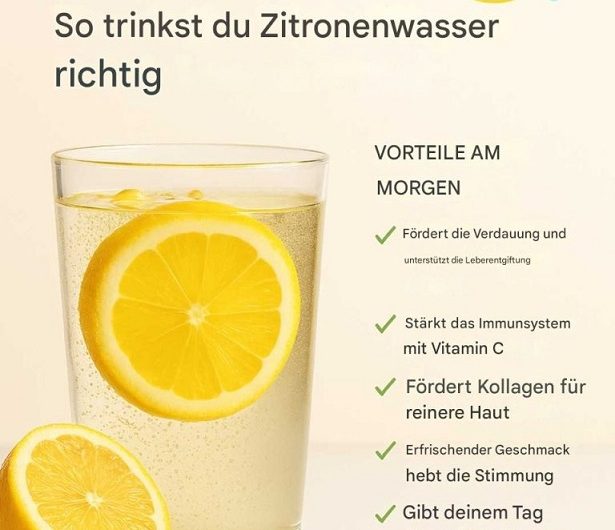 So trinken Sie Zitronenwasser richtig – und vermeiden 7 häufige Fehler