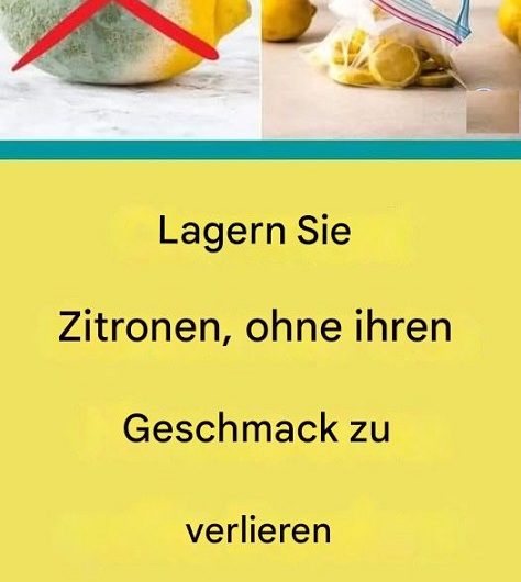 So lagern Sie Ihre Zitronen richtig: 5 Tipps, die Sie befolgen sollten