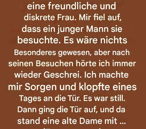 Meine Nachbarin und das Geheimnis hinter ihrer verschlossenen Tür – Wie eine 78-Jährige mein Bild vom Alter veränderte