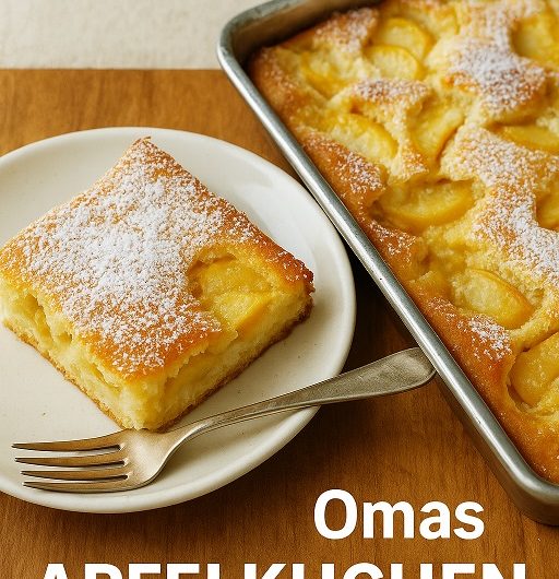 Omas Apfelkuchen vom Blech – ein Stück DDR-Kindheit auf dem Tisch