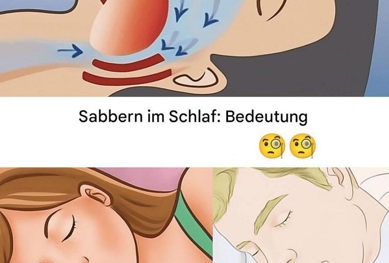 Wenn Sie im Schlaf sabbern, ist das ein Signal Ihres Körpers