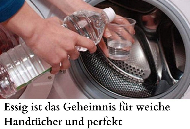 Essig als Geheimwaffe: So bleibt deine Waschmaschine frisch, sauber und langlebig