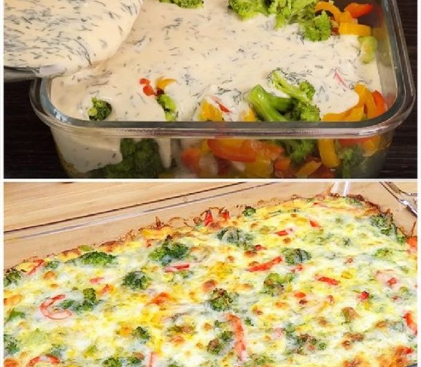 Brokkoli Käse Auflauf – 100x besser als Fleisch, soo lecker