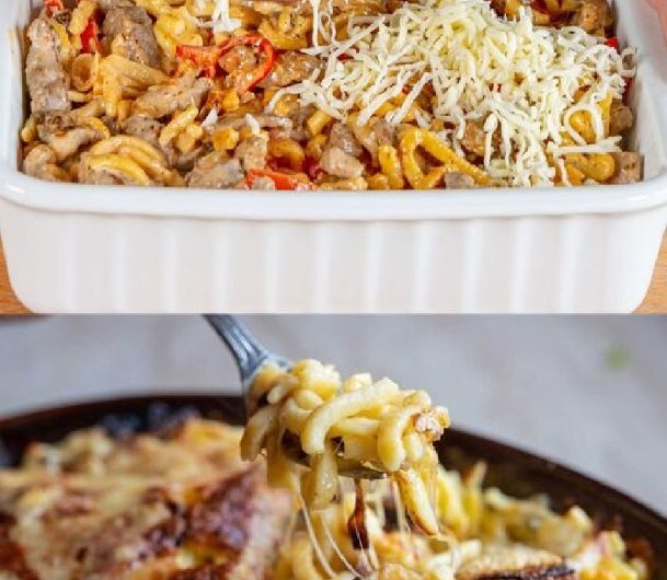 Gyros-Spätzle-Auflauf – das Wohlfühlgericht, das immer geht