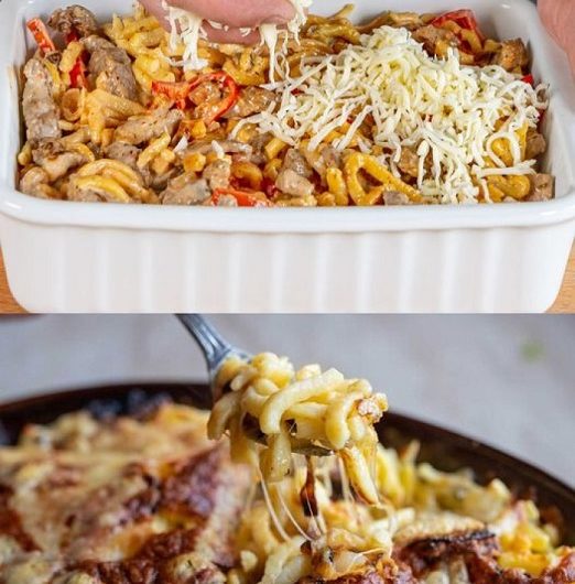 Sauleckerer Gyros-Spätzle-Auflauf – in nur 5 Minuten im Ofen