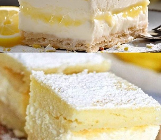 Zitronen-Mascarpone-Schnitten – frisch, cremig und ein Hauch von Paradiso