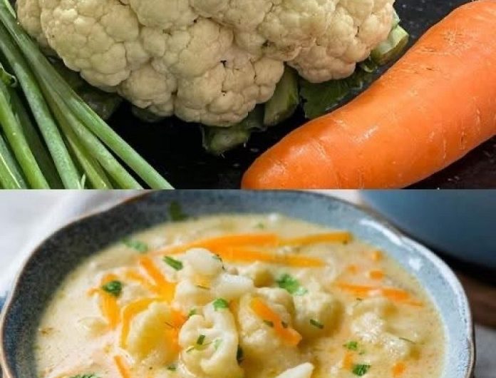 Schnelle Blumenkohlsuppe einfach der Hit