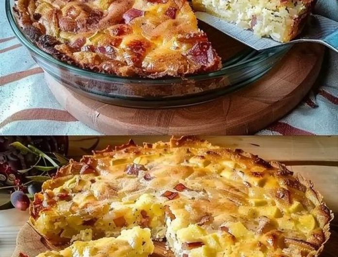 Bodenloser Zwiebelkuchen – herzhaft, einfach und immer wieder ein Genuss