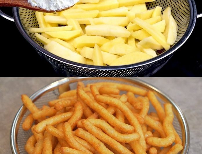 Der Trick der Köche für sehr knusprige Pommes zum Fingerlecken