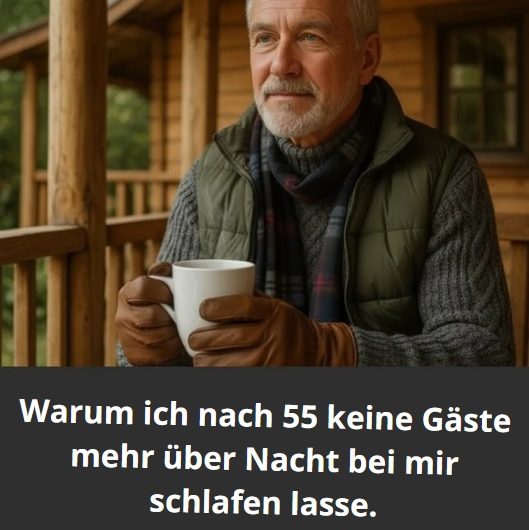 Warum ich nach 55 keine Gäste mehr über Nacht bei mir schlafen lasse