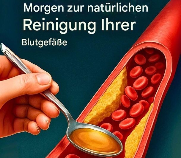 1 Esslöffel jeden Morgen – das einfache Hausmittel zur natürlichen Reinigung Ihrer Gefäße