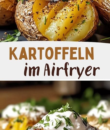 Knusper-Kartoffeln aus der Heißluftfritteuse — Das Familienrezept, das bei jedem Besuch verschwindet