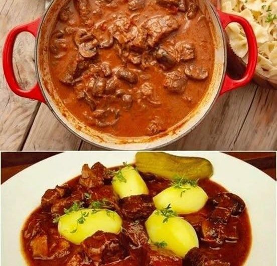 Das beste Gulasch nach Oma Magda – Ein Stück Kindheit in jedem Bissen