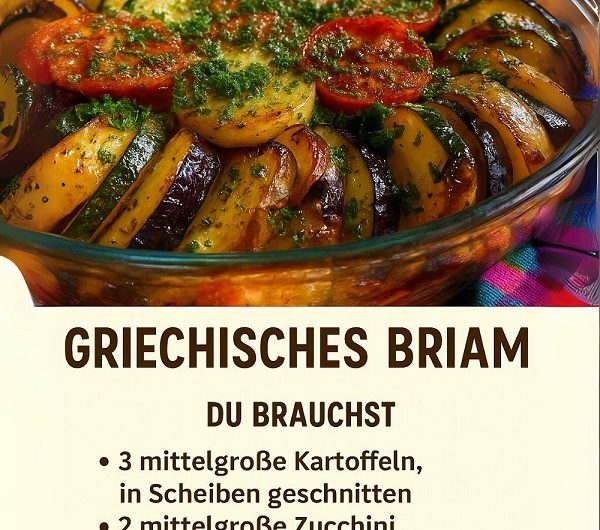 Ich wollte nur schnell etwas Leichtes machen – und plötzlich war mein Mann hin und weg: Mein griechisches Briam, das alle überrascht hat
