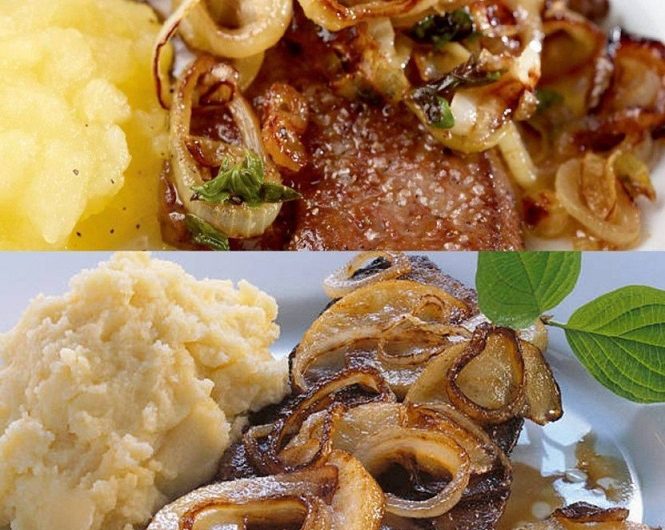 Leberliebe und Zwiebelzauber — Omas rustikaler Klassiker neu entdeckt