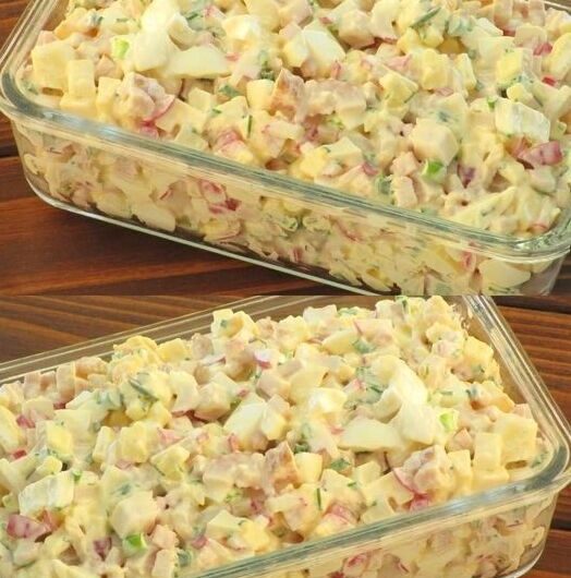 Der DDR-Salat, der mein Zuhause erobert hat – einfach, günstig und unglaublich lecker