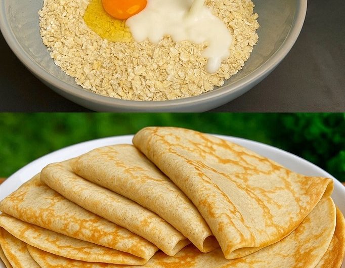„So beginnt jeder Morgen richtig“ – Mein 5-Minuten-Haferpfannkuchen, der ohne Zucker & Mehl auskommt (und den ich inzwischen jeden Tag mache!)