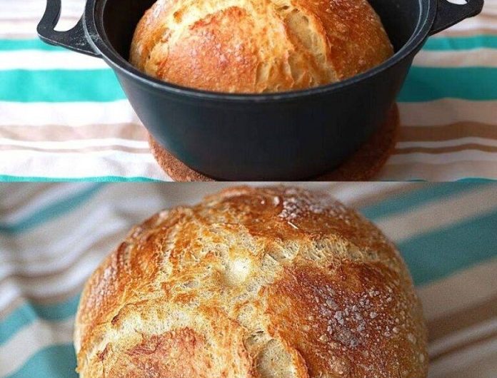 Mein einfachstes Brot der Welt – das alte Rezept meiner Oma mit nur 4 Zutaten