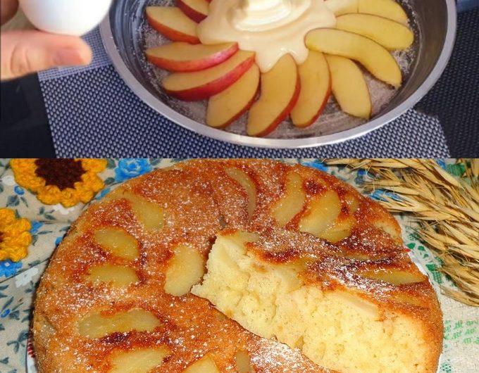 KUCHEN FÜR FAULE – EIN APFEL, EIN EI UND EINE PFANNE: MEIN REZEPT, DAS MEIN ALLTAG GERETTET HAT