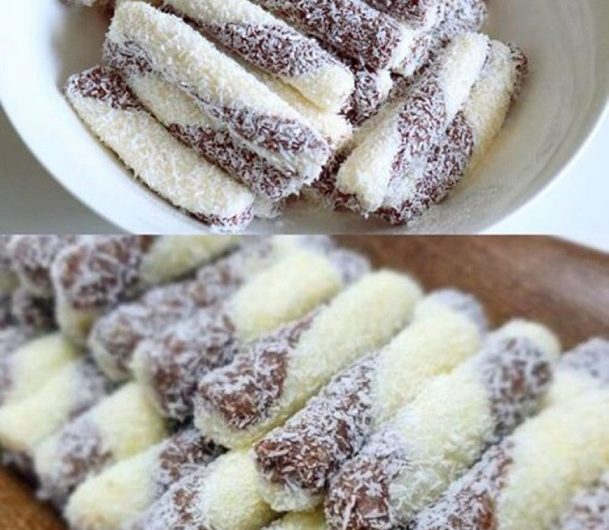 Omas Kokos-Stangerl – Vorsicht, macht süchtig! Das einfachste No-Bake-Rezept, das jeden umhaut!