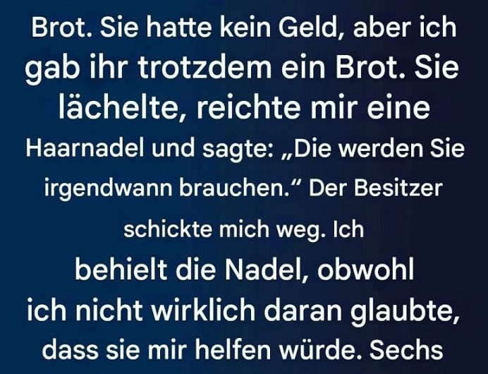 Ein zurückgegebenes Geschenk – wie eine kleine Geste ein Leben veränderte