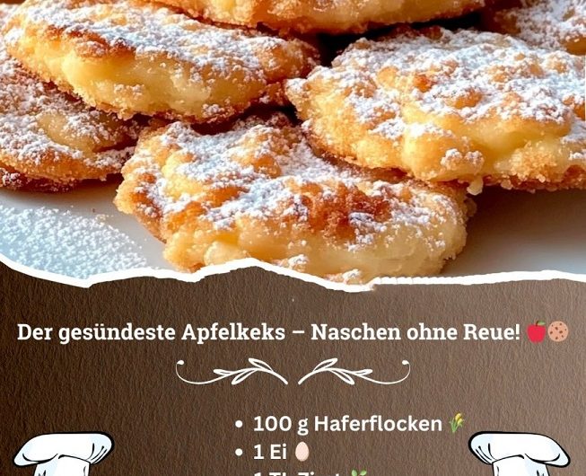 Wooow – diese Apfelkekse ohne ein Gramm Mehl haben mein Leben gerettet (und meine Küche auch)