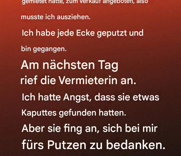 Freundlichkeit Hinterlassen – Eine Stille Geschichte Aus Dem Alltag