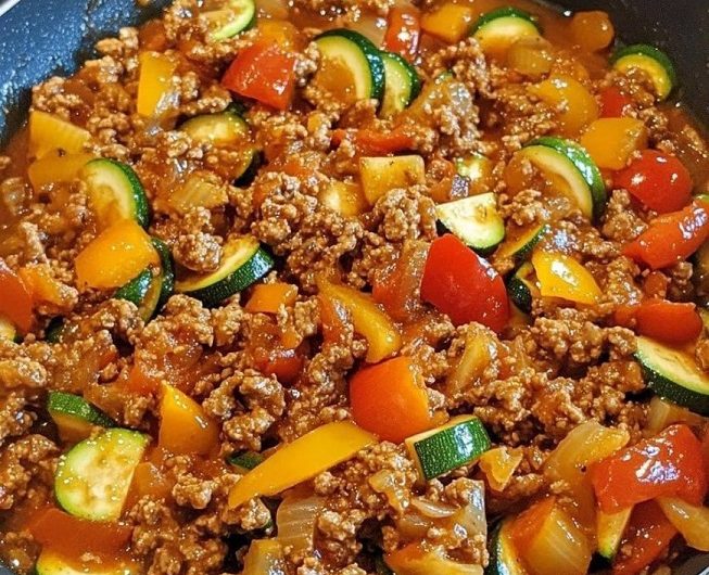 Hackfleisch-Gemüse-Pfanne – einfache Hausmannskost, die immer funktioniert