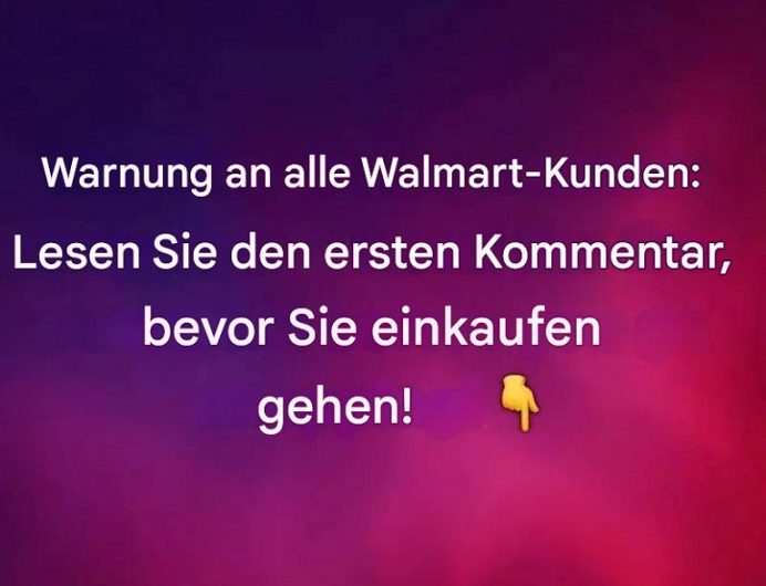 Walmart führt ein Update ein, das man im Alltag wirklich zu schätzen weiß