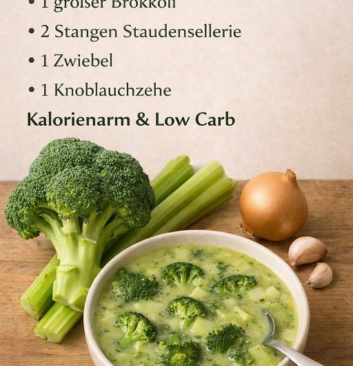 Leichte Brokkoli-Suppe – mein einfaches Wohlfühlrezept für alle Tage, an denen man sich etwas Gutes tun will