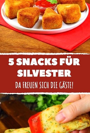 5 Fingerfood-Silvester-Snacks für eine gelungene Neujahrs-Party