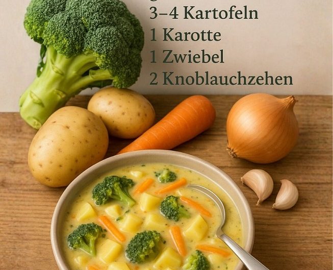 Cremige Brokkoli-Kartoffel-Suppe – einfach, bodenständig und wunderbar sättigend