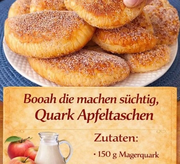 Apfeltaschen mit 150 g Quark, die einfach immer gelingen – ein Rezept aus meinem ganz normalen Küchenalltag
