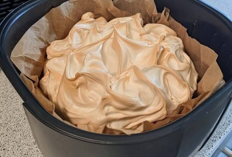 Pavlova aus der Heißluftfritteuse – mein leiser Beweis, dass auch große Dessertklassiker im Alltag Platz haben