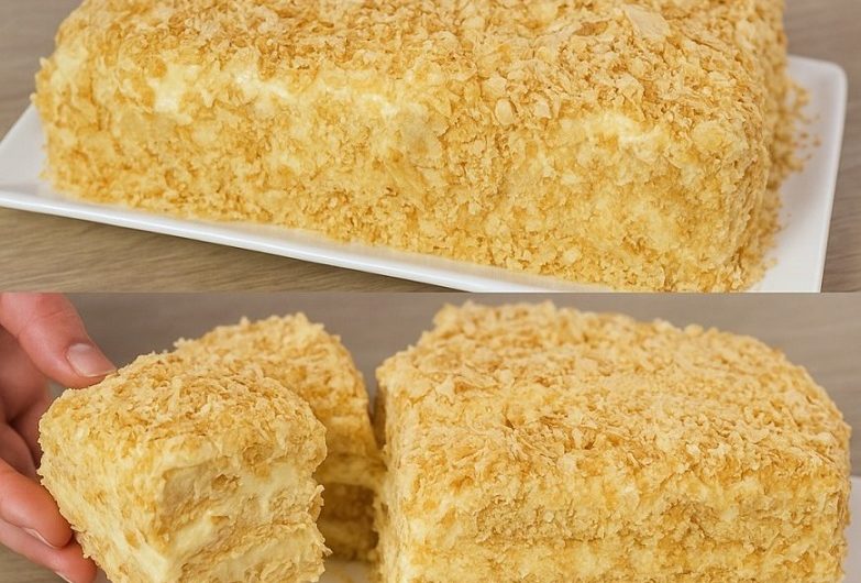 Napoleon-Torte in 15 Minuten – ein Rezept, das nach Kindheit schmeckt und trotzdem ganz leicht gelingt