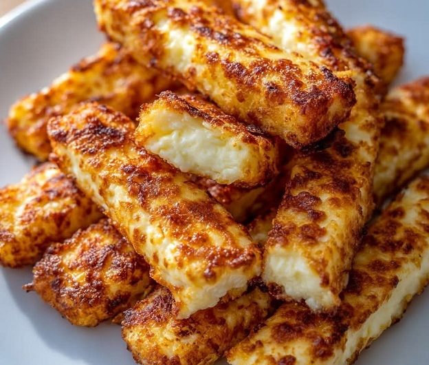 Knusprige Protein-Sticks aus Hüttenkäse aus der Heißluftfritteuse – warum dieses einfache Rezept bei uns zu Hause immer wieder auf dem Tisch landet