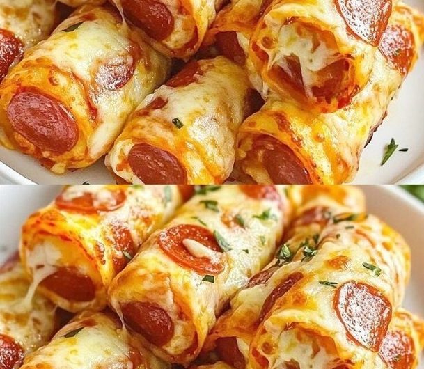 Schnell gebackene Pizzarollen – so unfassbar lecker, dass ich sie wirklich jedes Wochenende mache