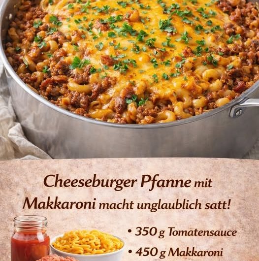 Illegal gut – meine Cheeseburger-Pfanne, die ich zufällig entdeckt habe und die uns jedes Mal unglaublich satt macht