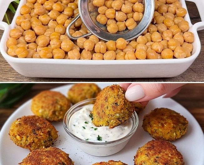 Mediterrane Kichererbsen-Fritters – kleine goldene Küchlein, die selbst Fleischliebhaber überraschen