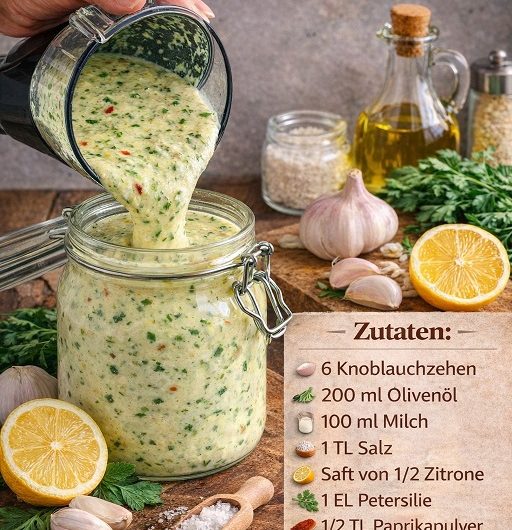 Diese Knoblauchcreme ruiniert jedes andere Rezept – seit ich sie kenne, will meine Familie nichts anderes mehr