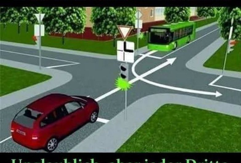 Wer hat hier Vorfahrt? – Warum uns solche Verkehrssituationen selbst nach Jahren noch ins Grübeln bringen