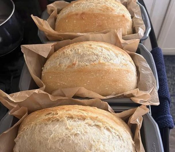 Das beste Brot ohne Kneten – weich, locker und unglaublich einfach