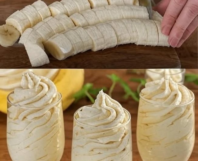 Bananenmousse in 5 Minuten fertig – mein liebstes italienisches Dessert für jeden Tag, wenn es schnell gehen muss und trotzdem nach Urlaub schmecken soll